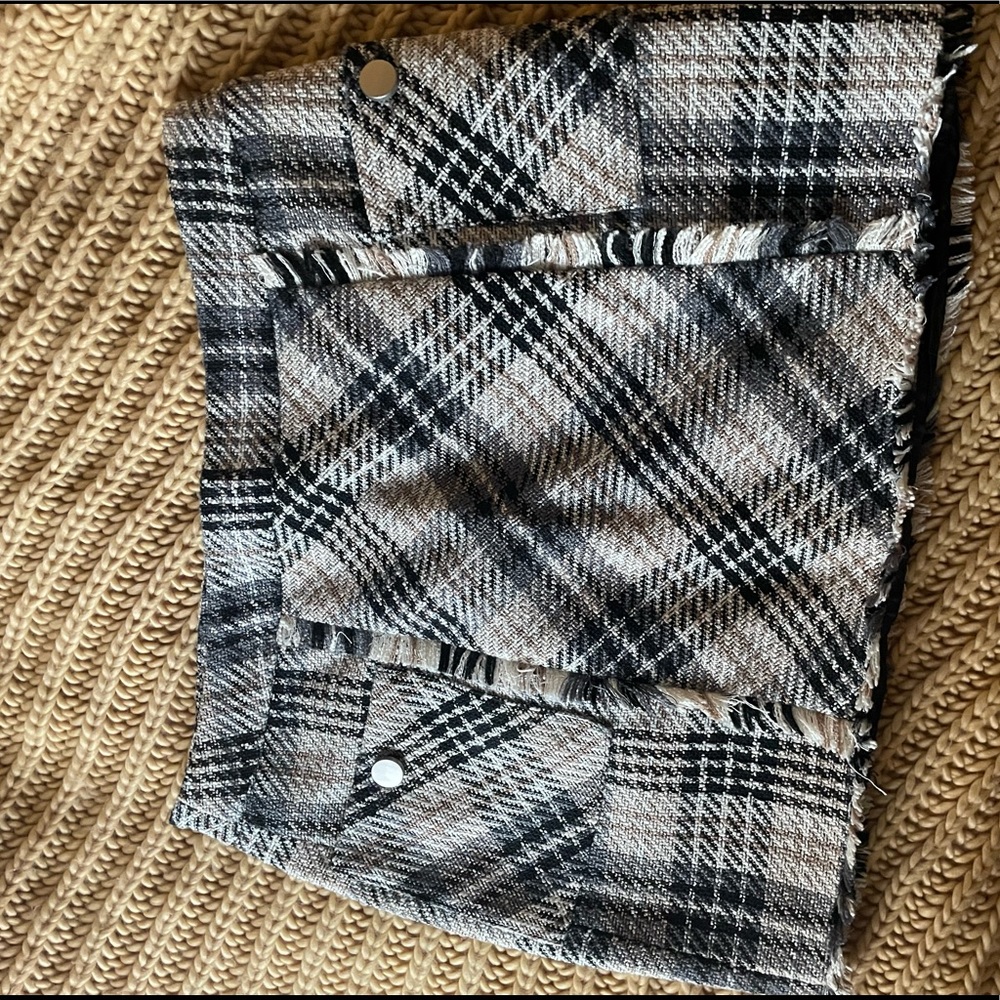 Plaid skirt